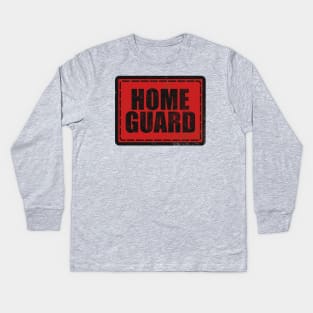 Home Guard (distressed) Kids Long Sleeve T-Shirt
